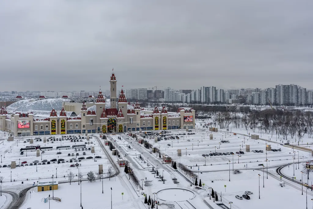 Квартира Квартира Апартамент Травяной чай с панорамным видом на Остров Мечты — Москва