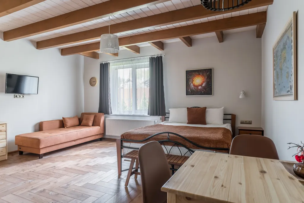 Однокомнатный номер с завтраком в усадьбе Зубровка