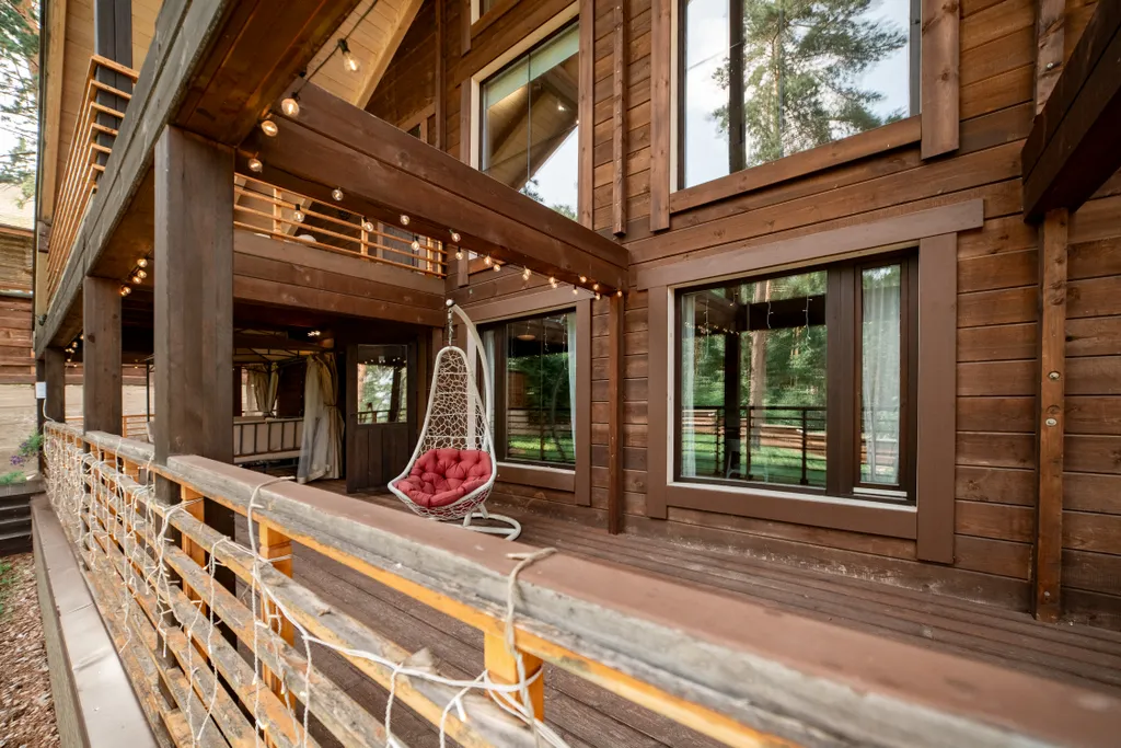 Шикарный дом среди сосен