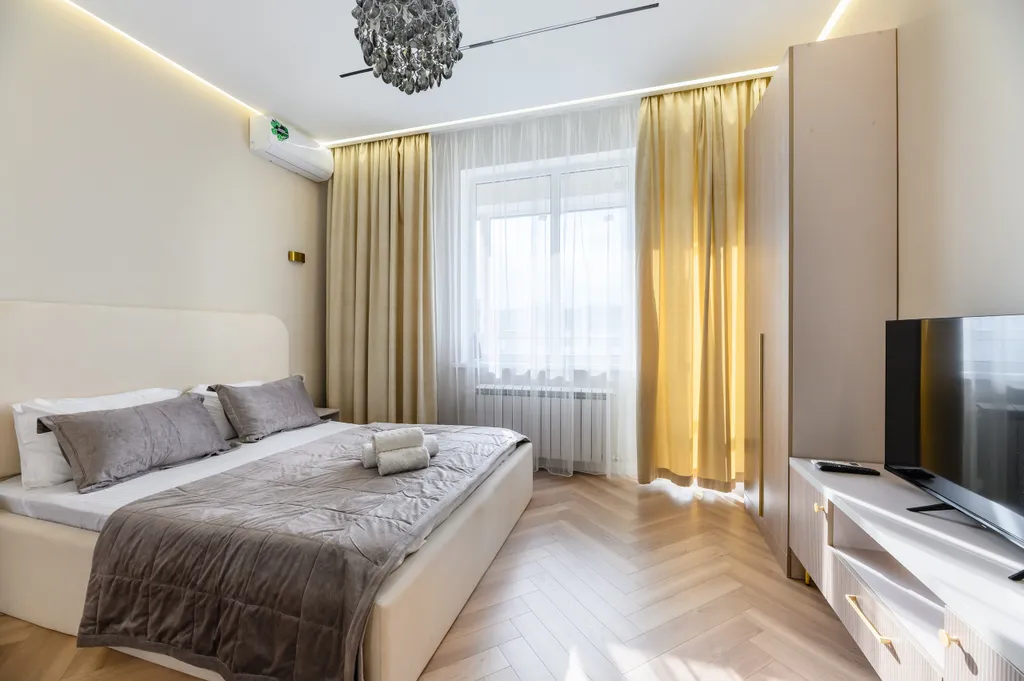 Новая квартира в золотом квадрате — аренда посуточно в Алматы