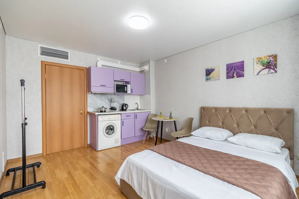 Уютная студия с видом на набережную