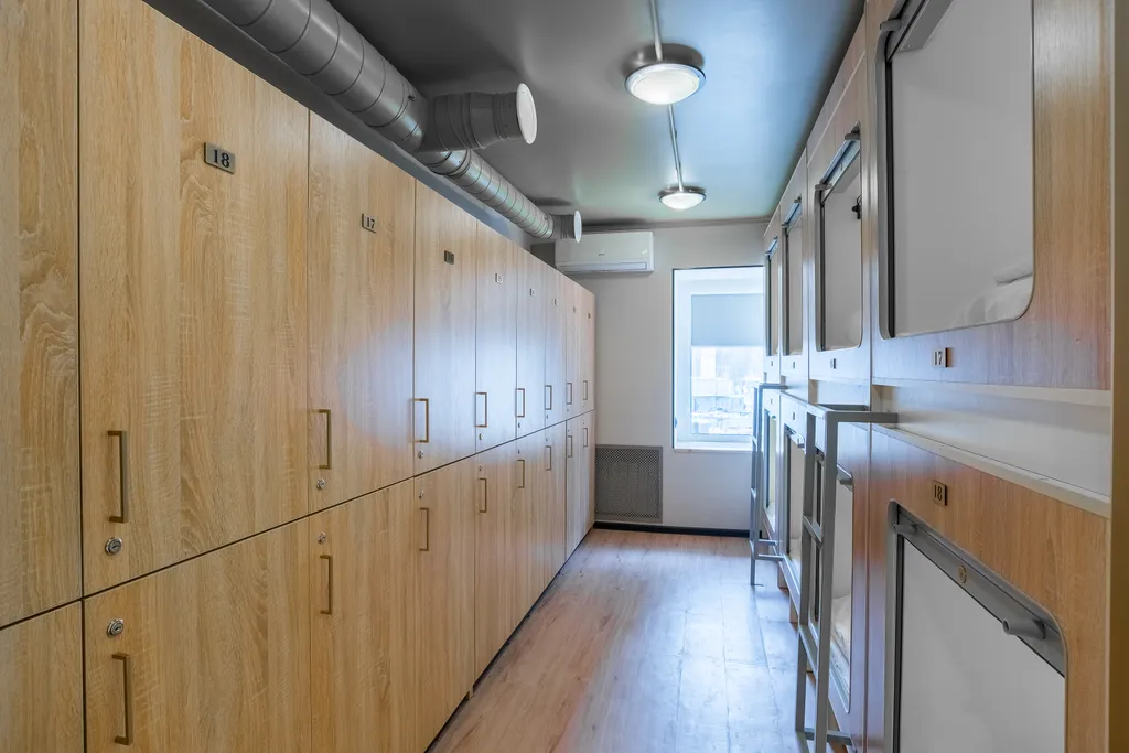 Одноместная капсула, свое пространство по демократичной цене