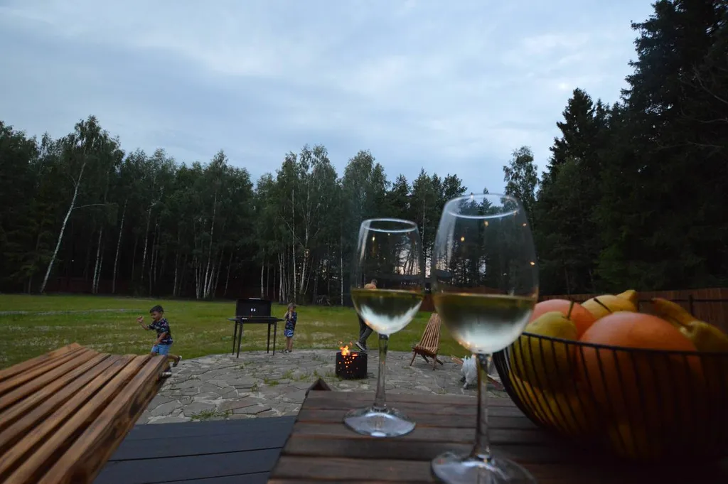 Коттедж Домик Березовый на территории 30 соток — Черноголовка