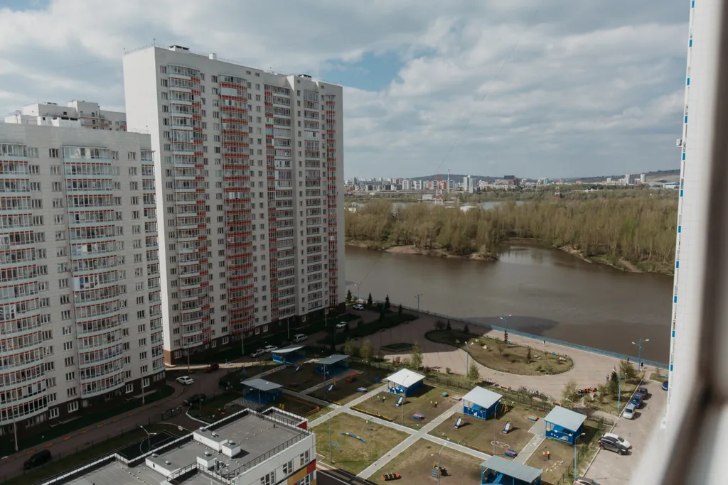 Квартира Квартира Стильная студия на берегу Енисея — Красноярск