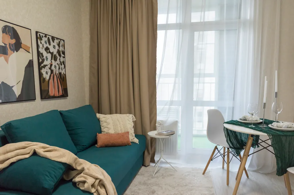 Уютная квартира в новом доме с парковкой