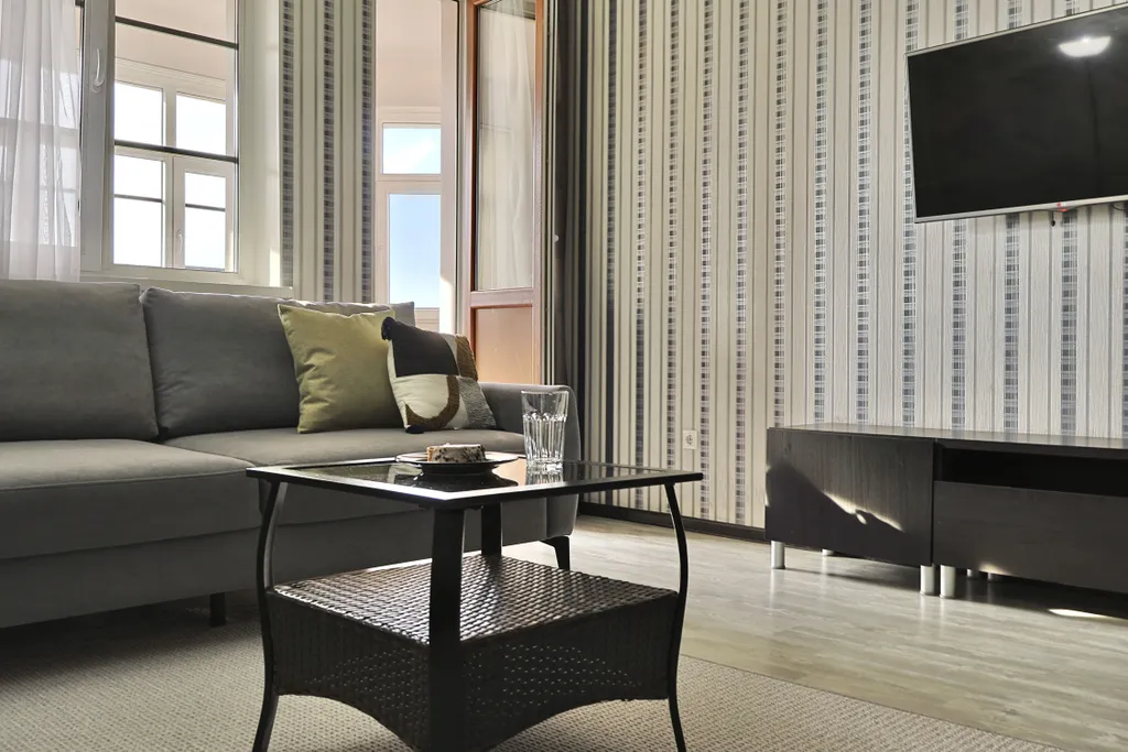 Комфортное жильё в центре с видом на реку Булак