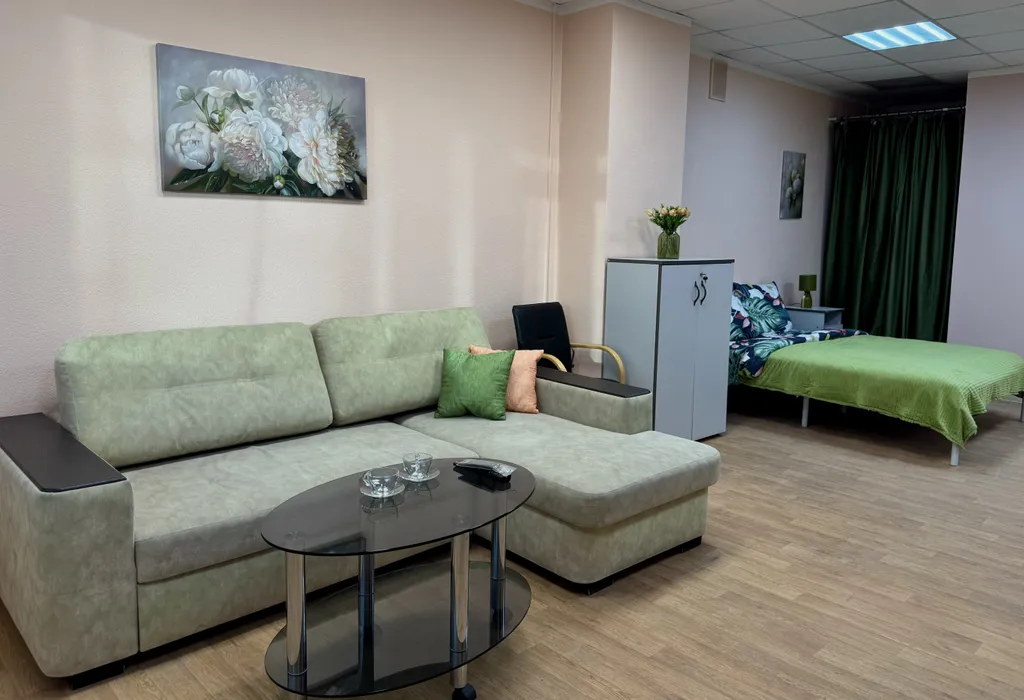 Просторная студия 1 на берегу Волги