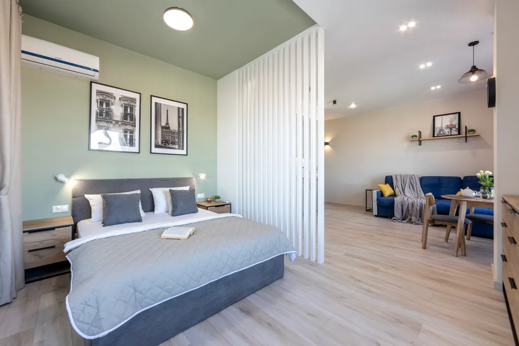 Апартамент делюкс в клубном доме Vivaldi возле Набережной