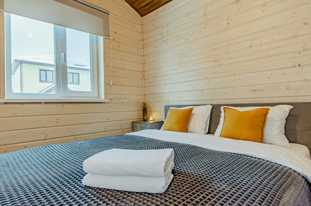 Барнхаус с баней на дровах и чаном SkyLove Glamp