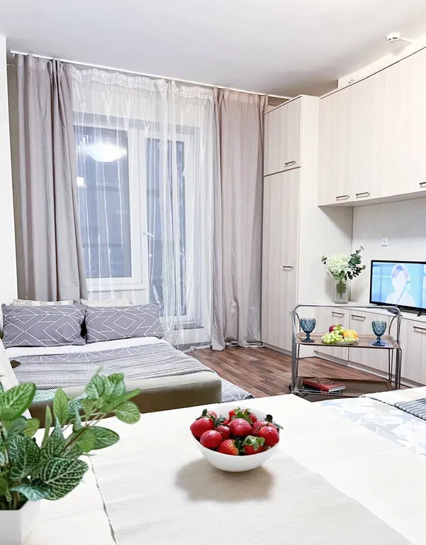 Квартира Апартаменты-студия улучшенный с балконом 3 — Санкт-Петербург