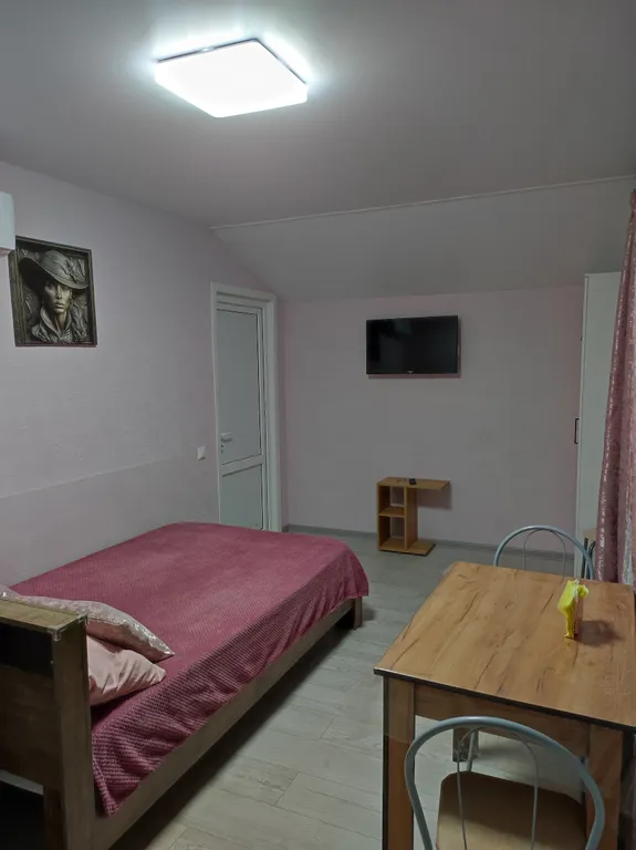 Уютная комната с кухней