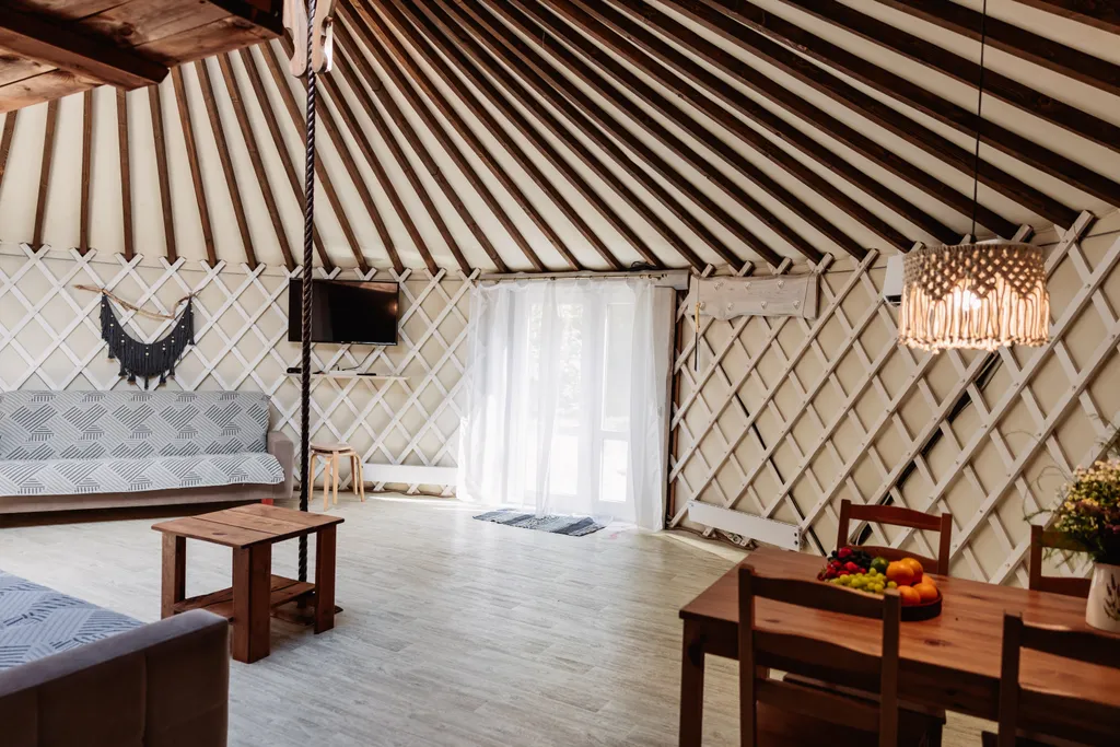 Современная круглогодичная Юрта со всеми удобствами рядом с Коломной