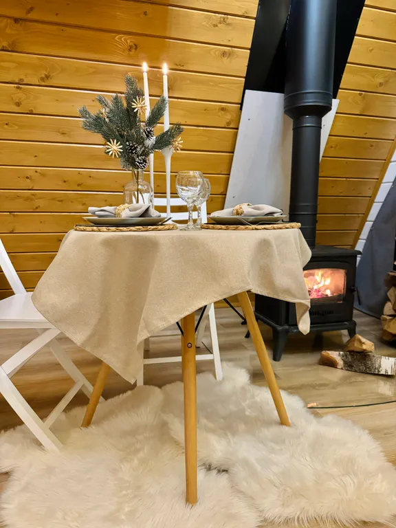 Коттедж Дом Афрейм светлый с подогреваемой купелью Лисичкино — Микли