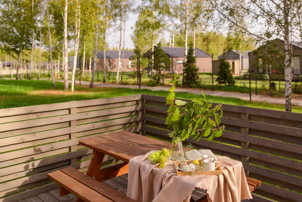 Уютный дом с 3 спальнями и кухней-гостиной