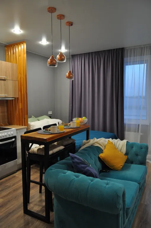 Уютная студия в современном районе