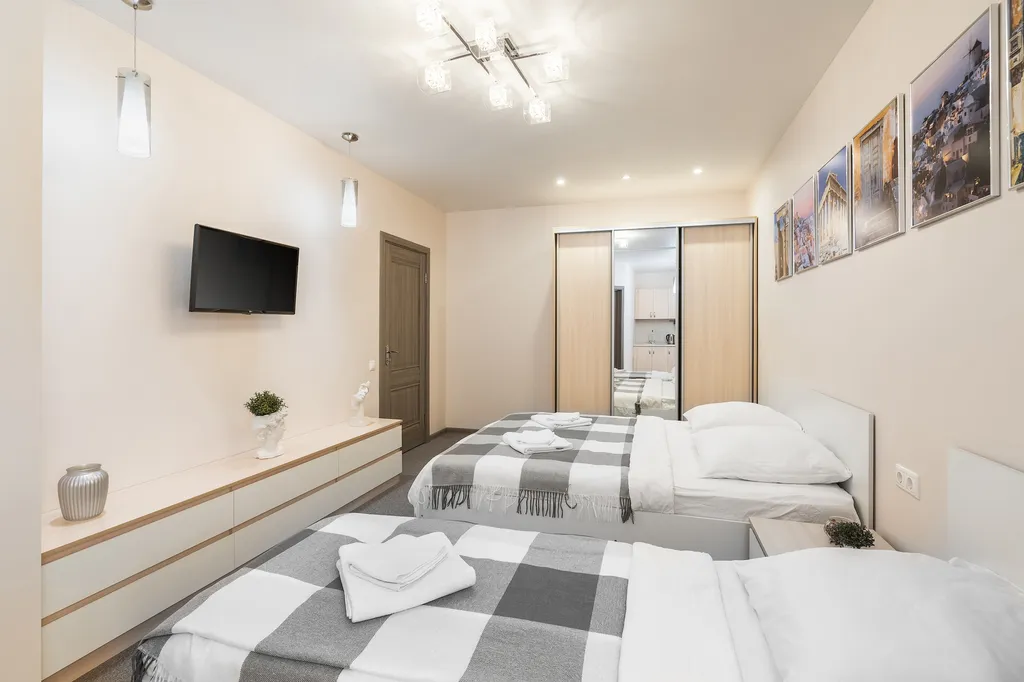 Апартаменты Panorama с балконом