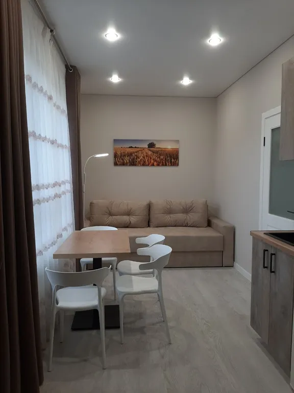 Квартира с участком, барбекю зона, закрытая территория, парковка