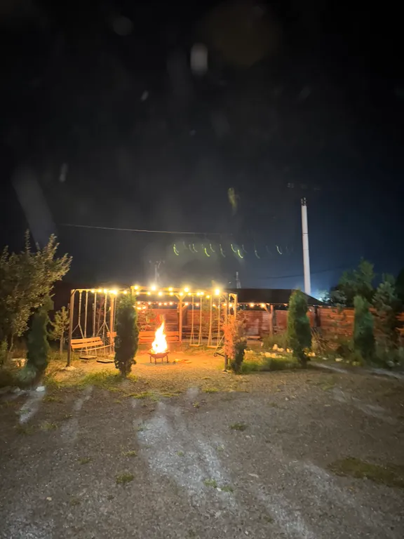 Домбай -Теберда , домики в горах