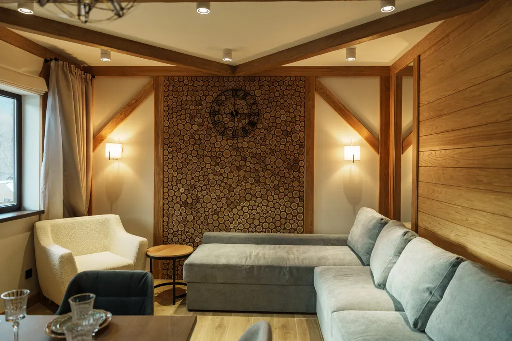 Шале №6 (2-этажа) 130м² до 9 мест