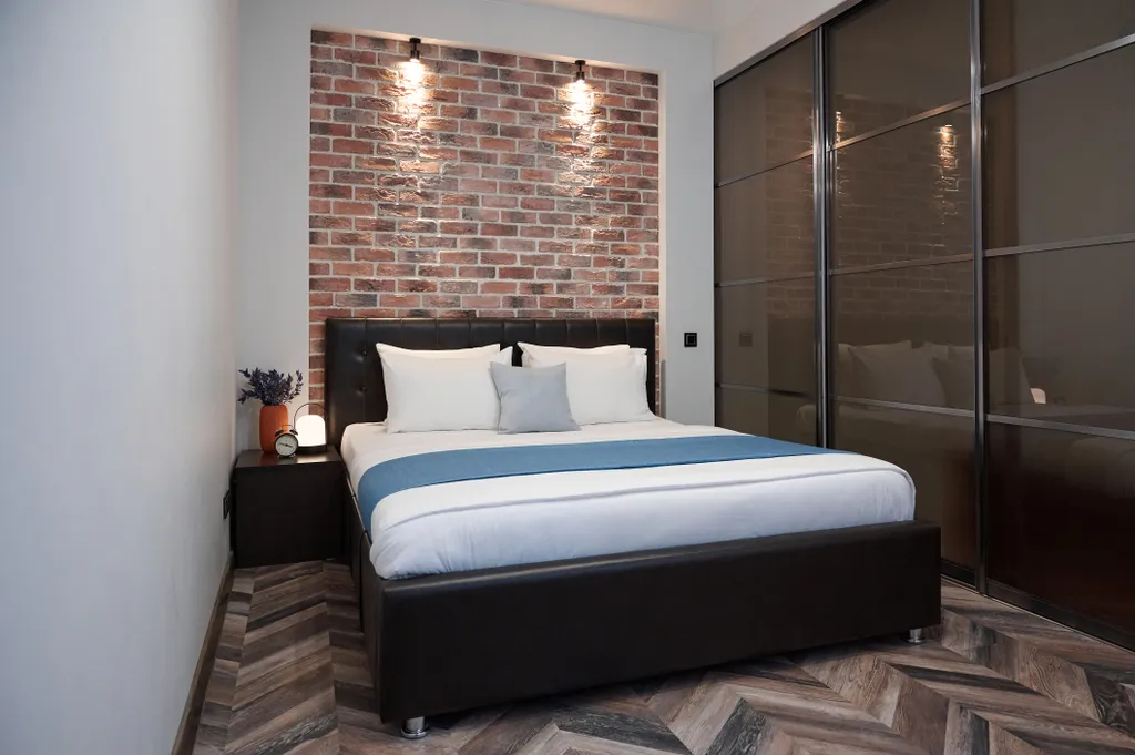 Стильная квартира-студия у Волги в ЖК Бриг