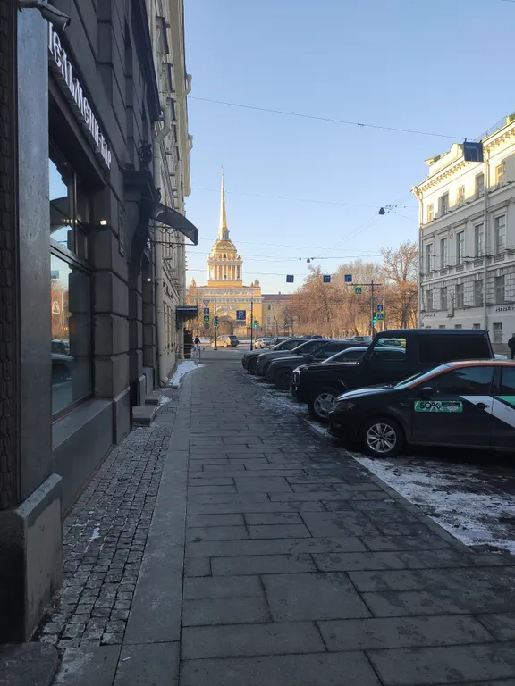 Новая современная чистая квартира у Адмиралтейства