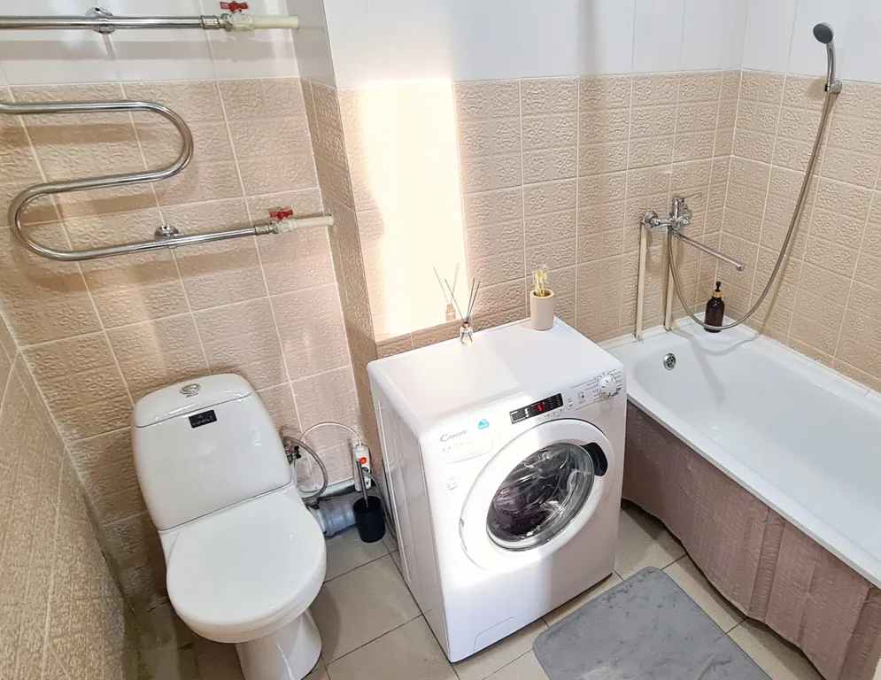 Теплая большая квартира