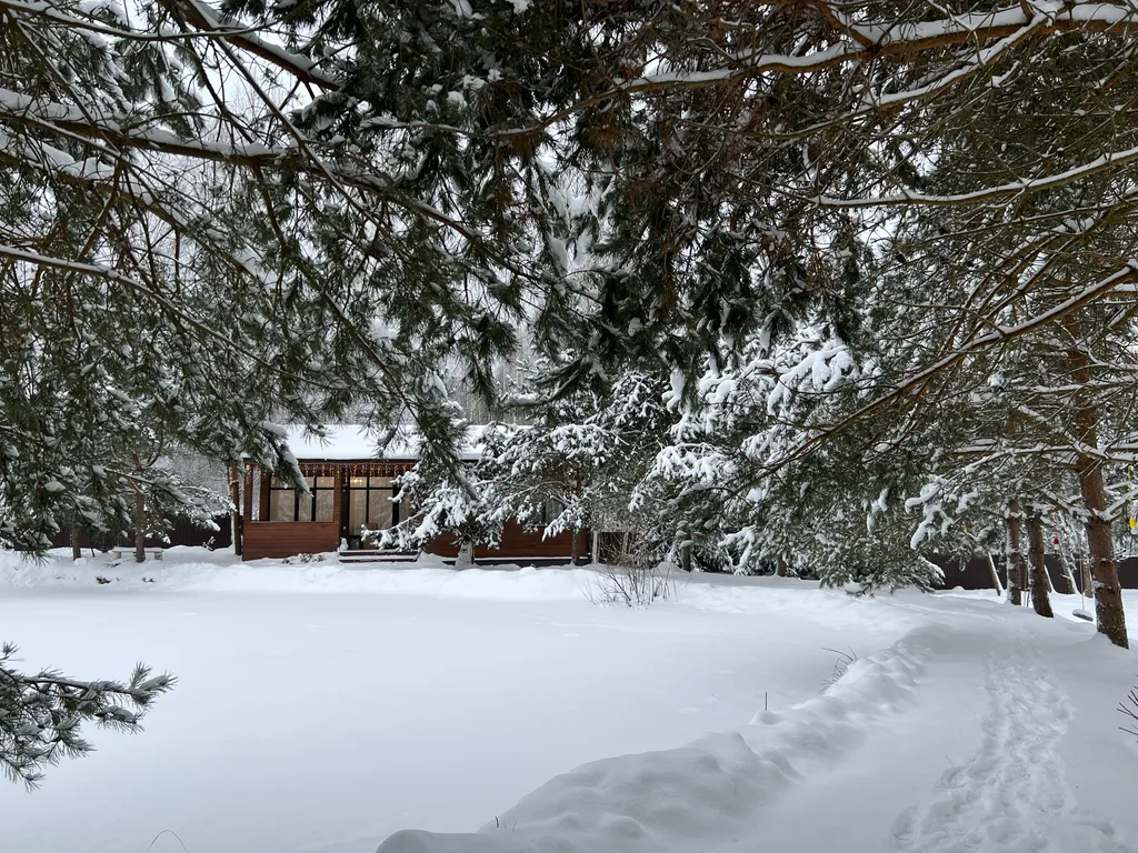 Элитный дом с озером и банным чаном