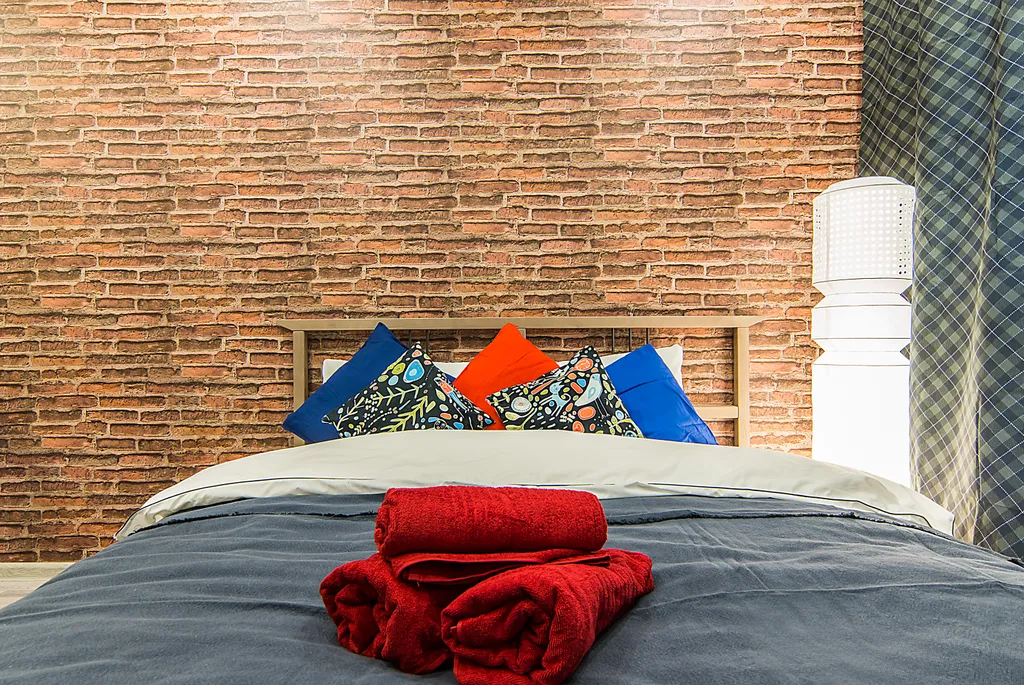 Эконом квартира студия для пары с балконом