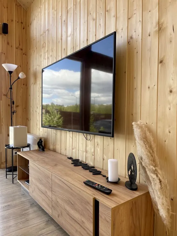 Дом с сауной и горячим чаном