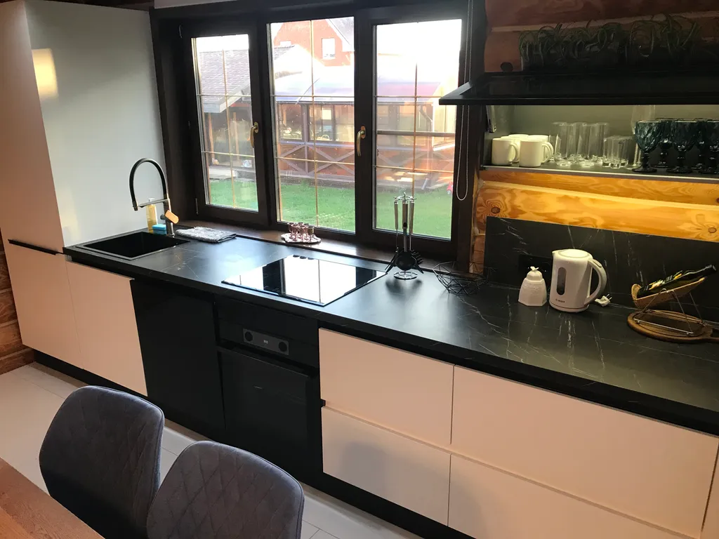 Загородный дом с русской баней на дровах