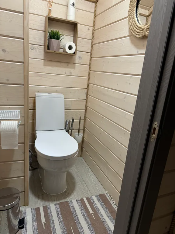 Уютный загородный дом с баней на берёзовых дровах