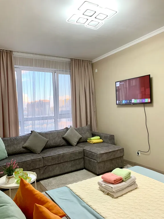 Современный 1 комнатный апартамент в сердце столицы