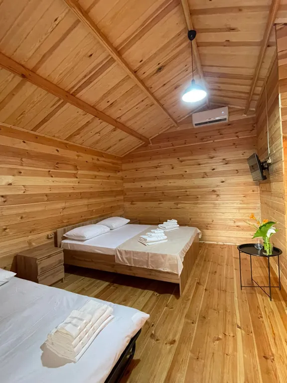 Новый эко-отель 3000/сутки трехместный номер