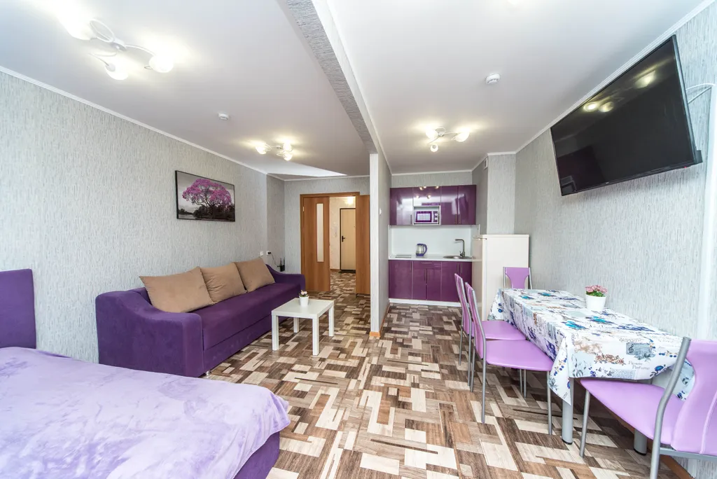 Квартира Квартира Студия на 17 этаже с красивым видом на город — Красноярск