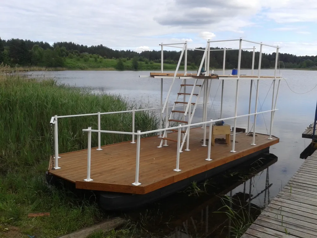 Коттедж Дом с баней прямо на берегу озера Селигер — Заборки