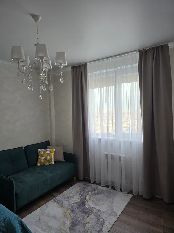 Уютная квартира с новым ремонтом, красивый вид на Кавказский хребет