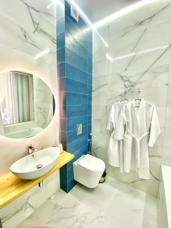 Панорамный люкс с джакузи и камином