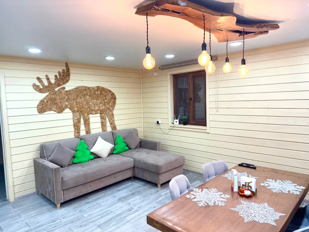 Уютный гостевой дом в лесном просторе