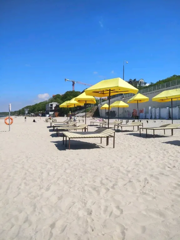 Квартира Квартира Белая студия Море внутри — Пионерский