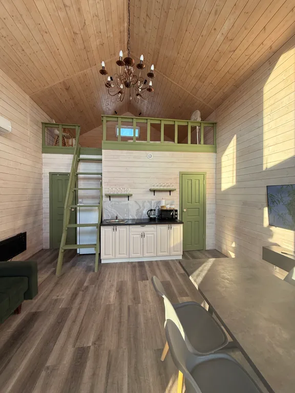 Дом 55m2 — чан, кухня, Wi-Fi