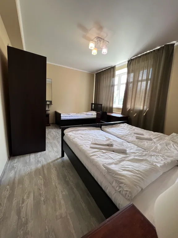 Квартира Трёхместные апартаменты в Avia park in hotel — Исаково