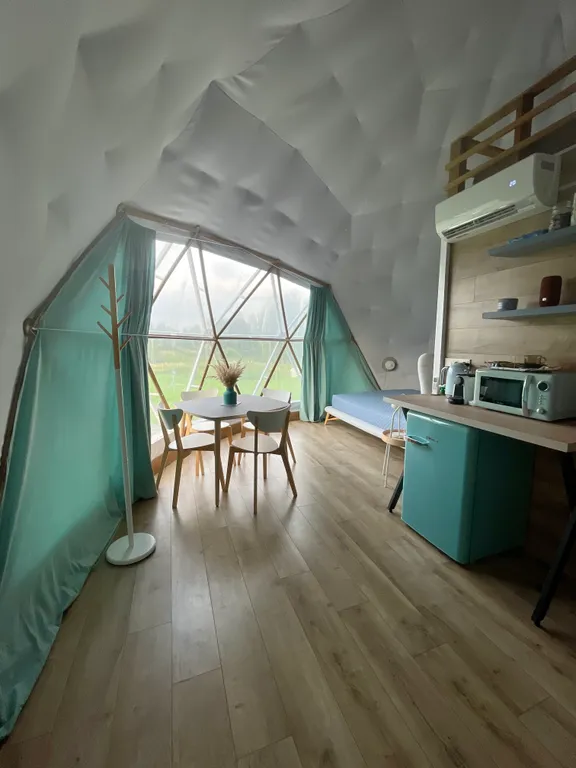 Геокупол с панорамным видом