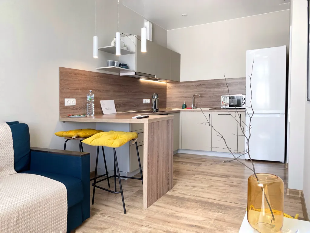 Апартаменты от Vitamia Art в премиум ЖК Гринвуд с выходом в лес