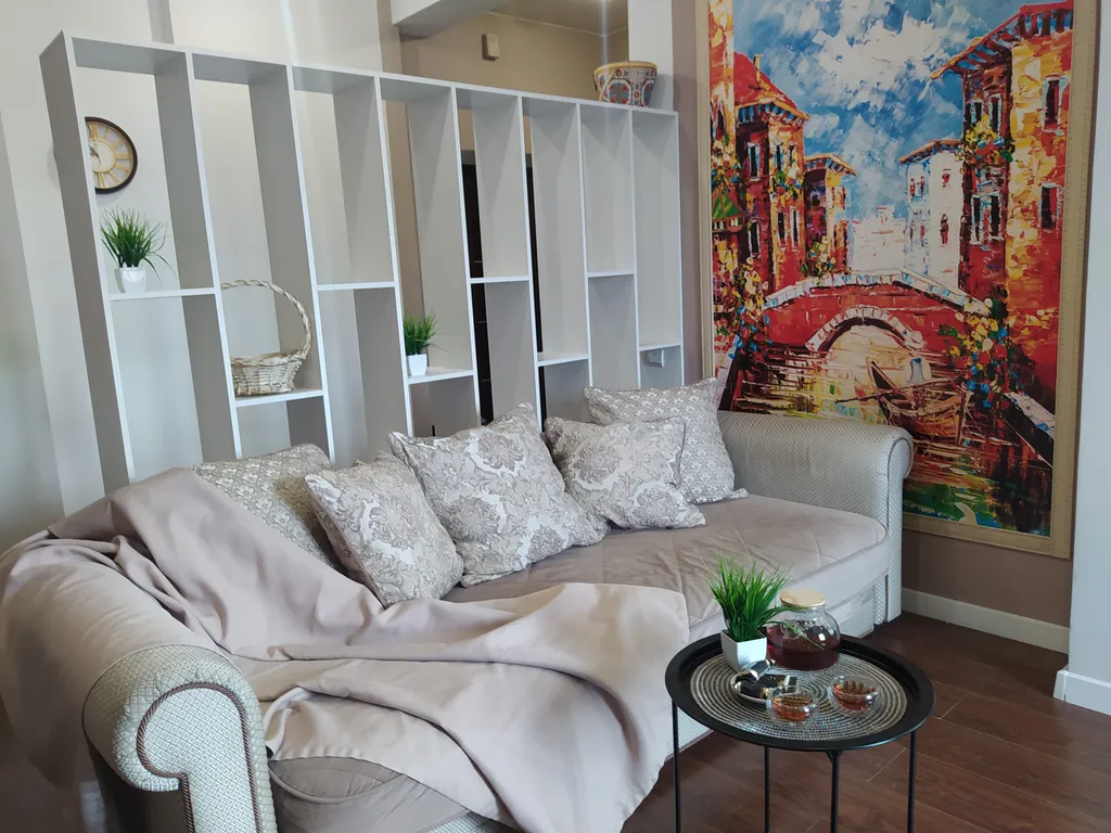 Квартира у аквапарка с видом на кремль