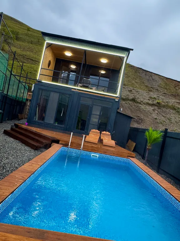 Новый красивый дом в горах Осетии