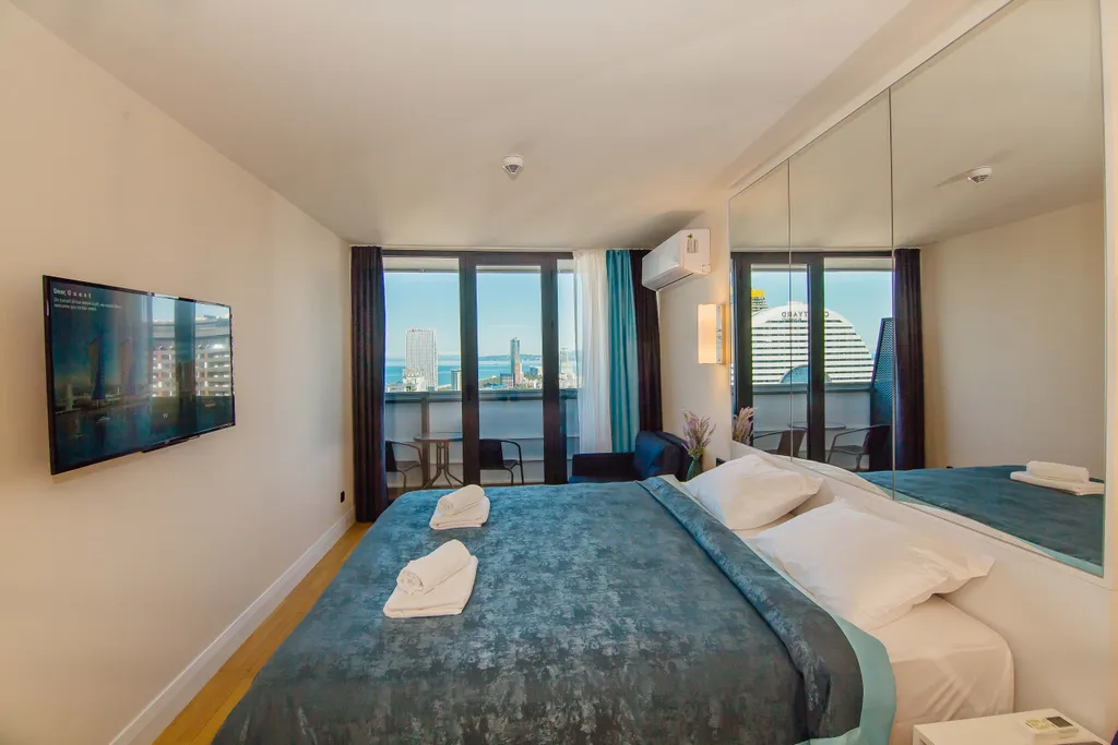 Квартира Апартаменты студия премиум класса Orbi  D2 с видом на море — Батуми