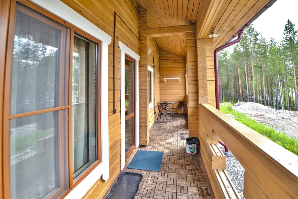 Уютный дом со всеми удобствами на берегу озера Верхнее Куйто