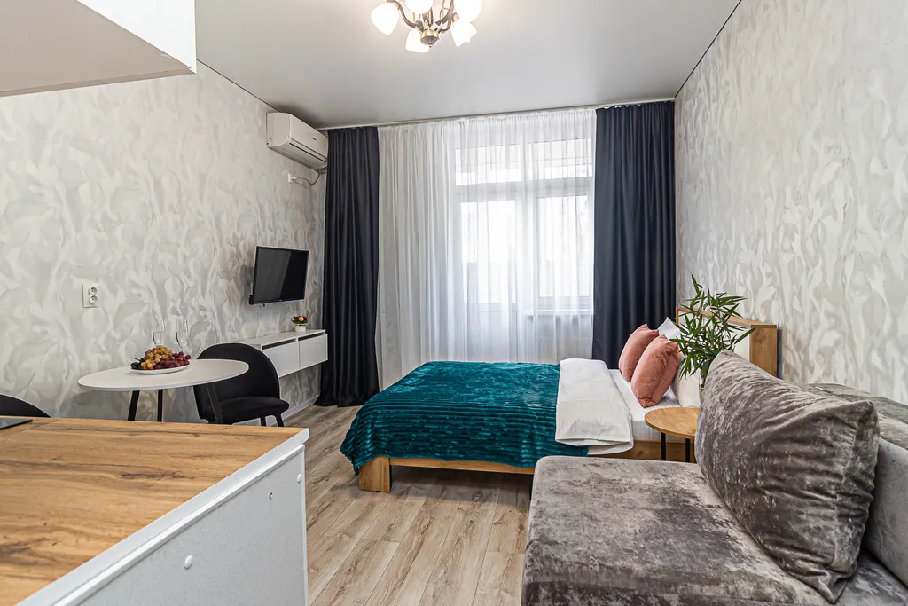 Квартира-Студия рядом с Парком и Стадионом Краснодар