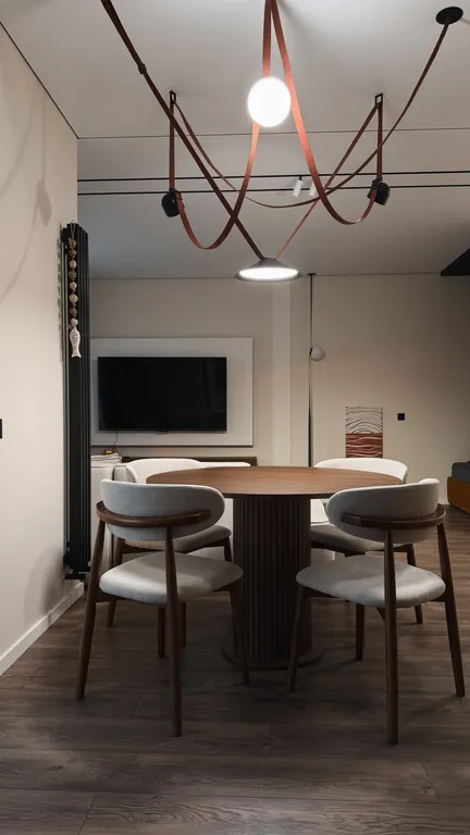 Квартира студия с дизайнерским ремонтом