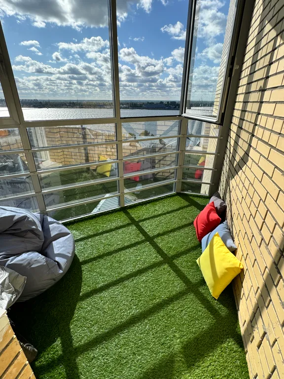 Квартира в центре города с видом на реку